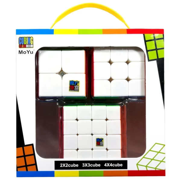 Zestaw Kostek Rubika 2x2 3x3 4x4 MoYu