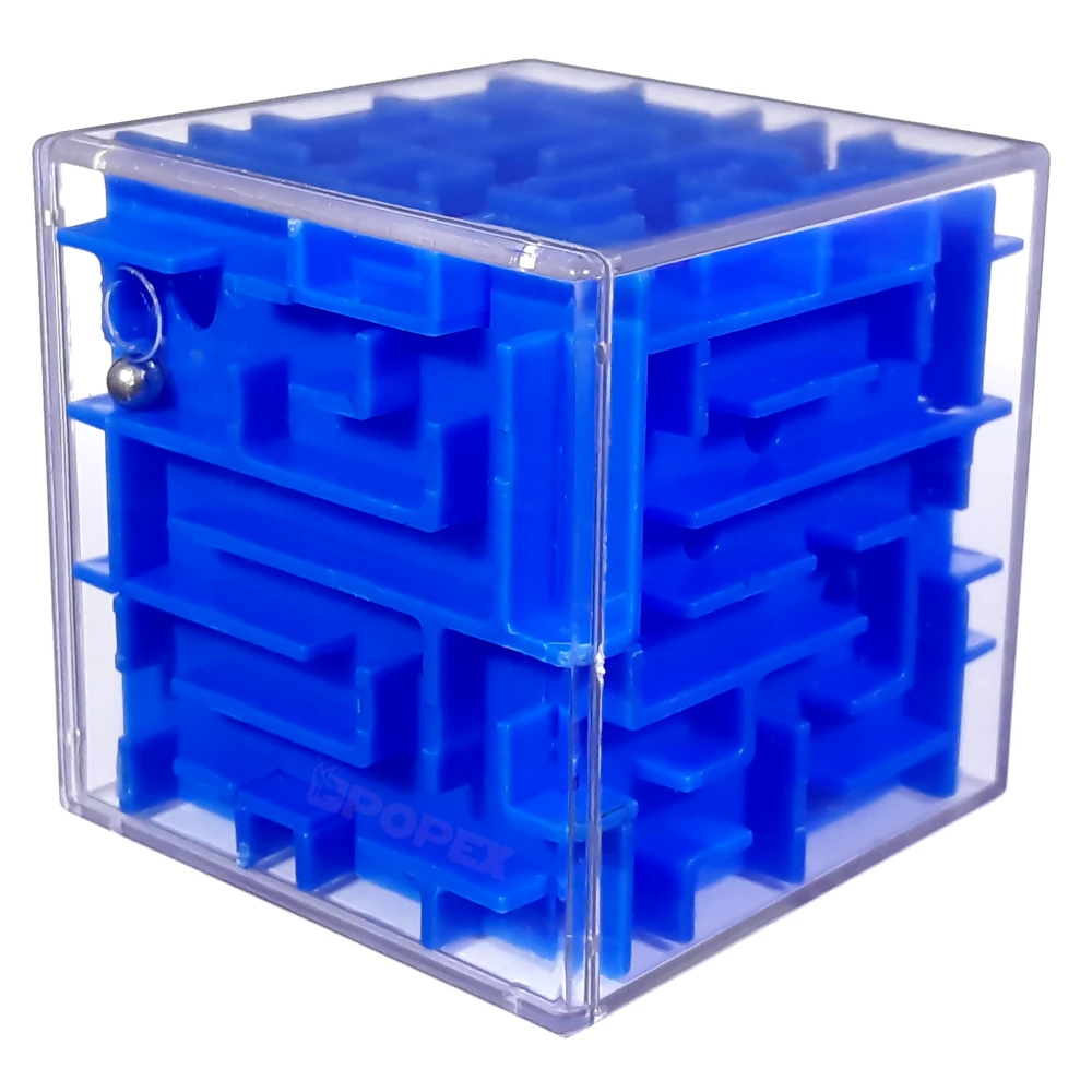 Kostka Rubika Labirynt niebieska 1