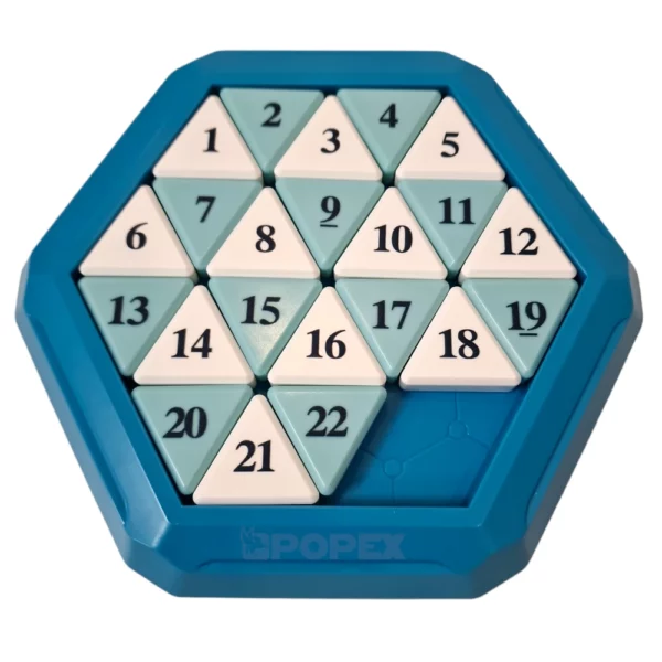 Przesuwanka Liczbowa Number Slider Hexagon 4