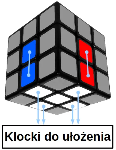 Jak ułożyć kostkę Rubika etap 1