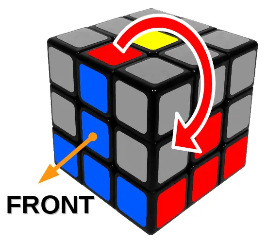 Jak ułożyć kostkę Rubika etap 3 A1