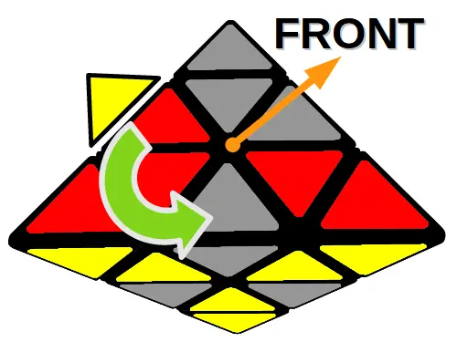 Jak ułożyć kostkę rubika Piramida Etap 3 S1