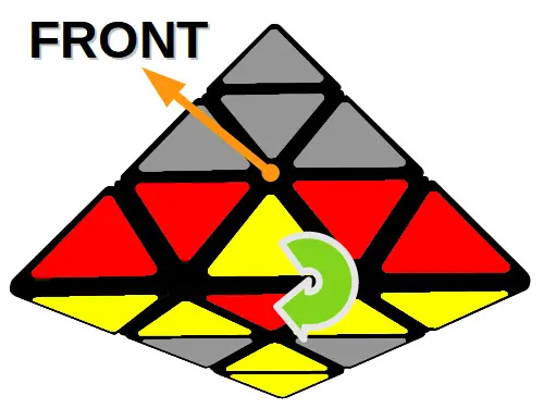 Jak ułożyć kostkę rubika Piramida Etap 3 S3