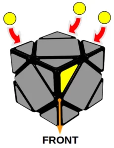 Kostka Rubika Skewb etap 2 S2