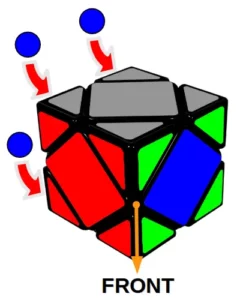 Kostka Rubika Skewb etap 4 S2